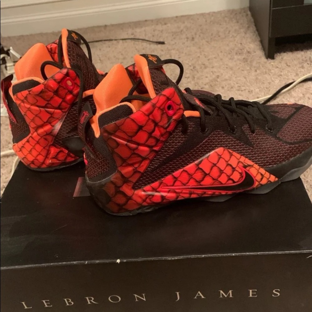 Nike Lebron 12 dragon